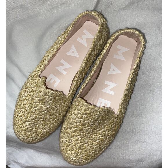 Manebi Yucatán Raffia Women’s Espadrilles Shoe Size 37 - Picture 7 of 13